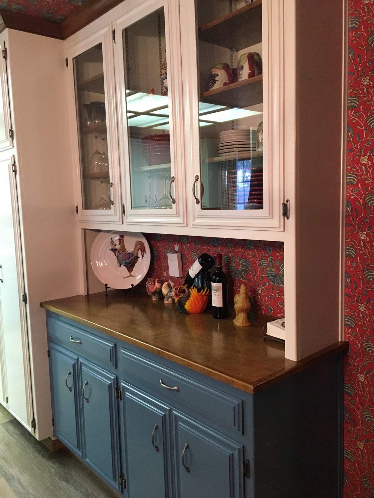 Project 12 built-in cabinetry after painting
